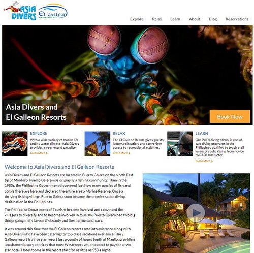El Galleon Dive Resort Asia Divers