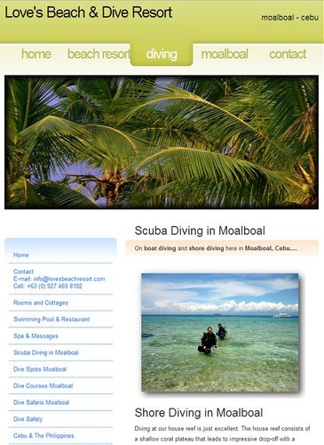 Love's Beach &amp; Dive Resort, Moalboal Cebu