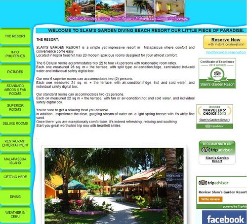 Slam's Garden Resort, Malapascua Island