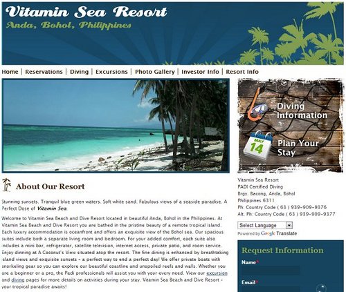 Vitamin Sea Resort, Anda, Bohol