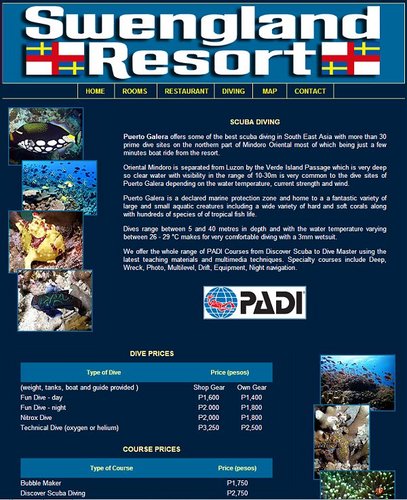 Swengland Beach Resort, Puerto Galera