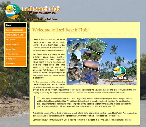Lazi Beach Club, Siquijor Island