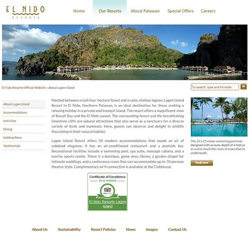 Lagen Island Resort, El Nido