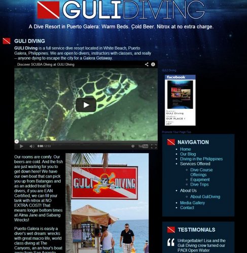 GULI Diving, Puerto Galera