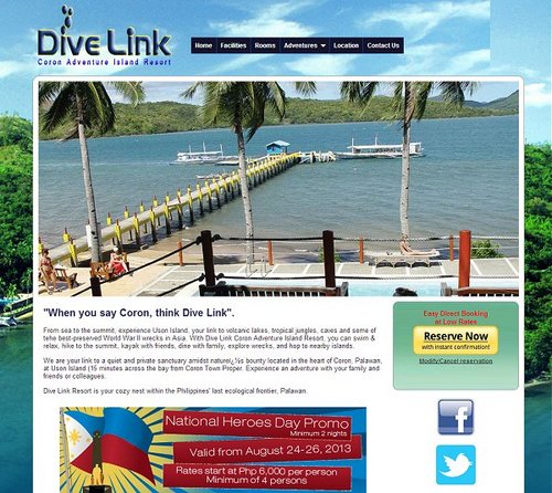 Dive Link Coron Adventure Island Resort